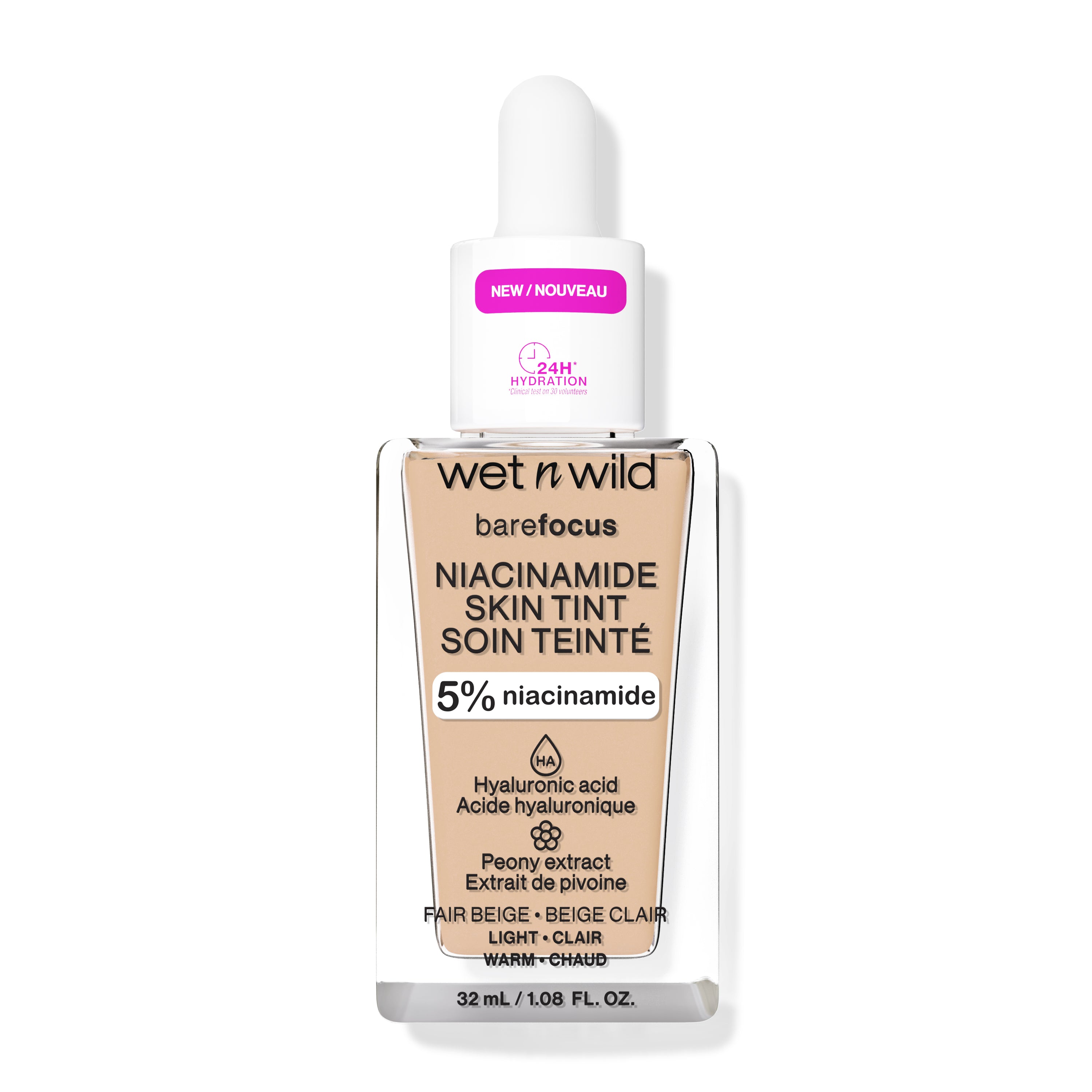 Base Niacinamida - Bare Focus - Fair Beige