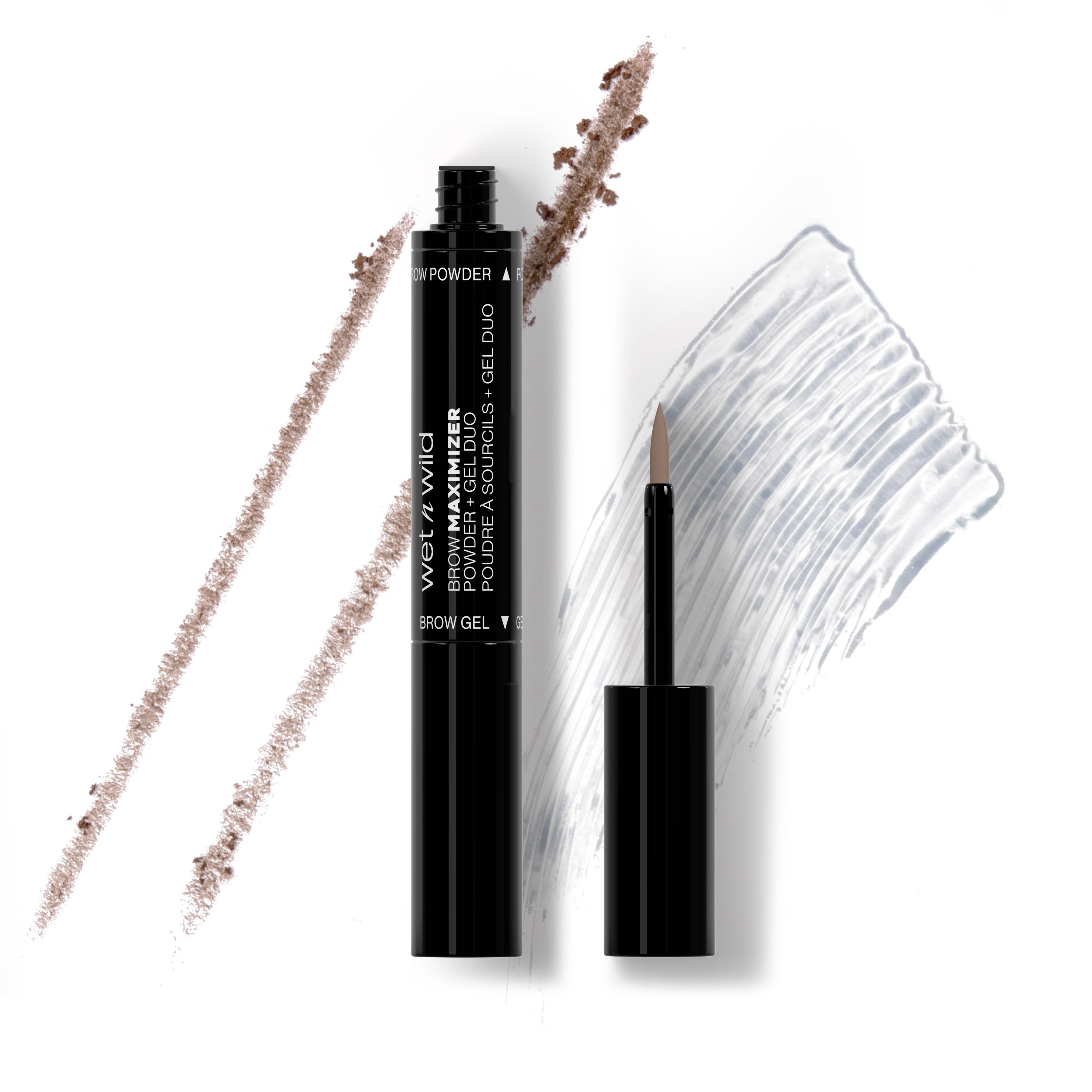 Ultimate Brow Brow Powder + Gel Dual Maximizer - Medium Brown