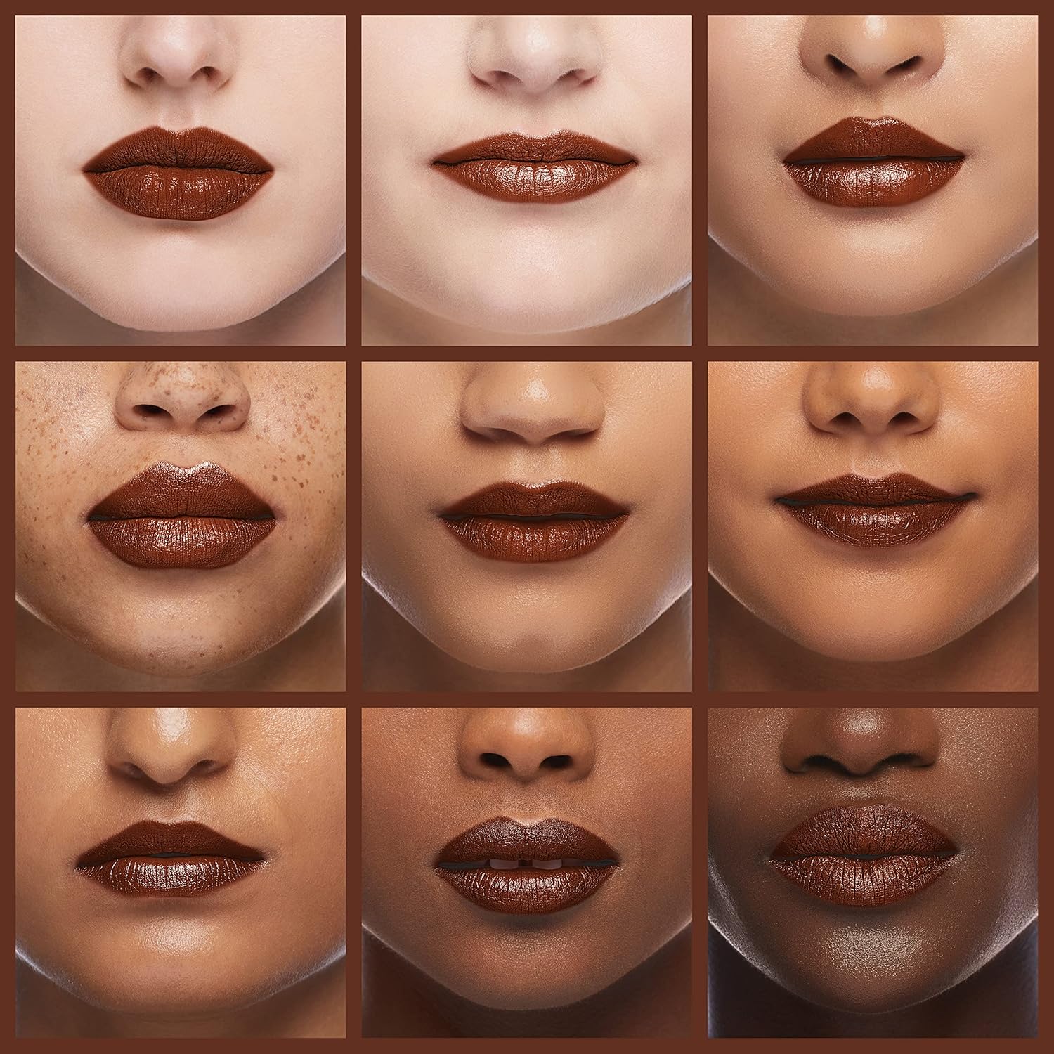 Batom Cremoso - Silk Finish Lipstick - Mink Brown